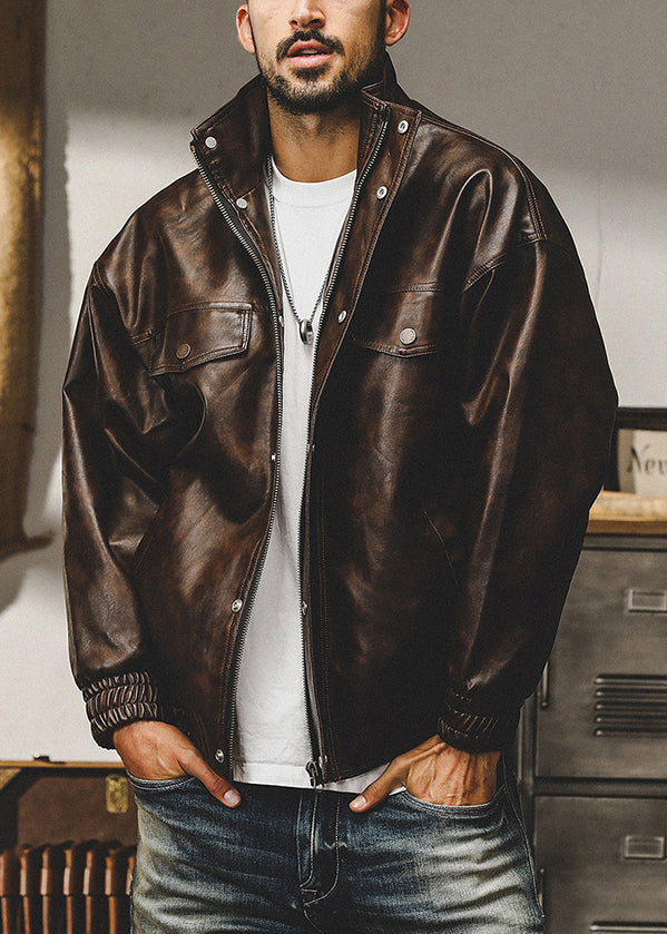 Luvik | Café Vetoketju Suurempi Koko Keinonahka Takit Miehille