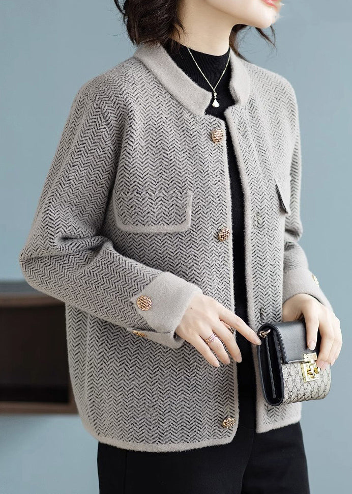 Luvik | Harmaat napilliset villakangastakit