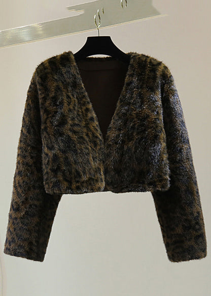 Luvik | Harmaa painatus Fuzzy-Fell Pehmoiset takit Talvi