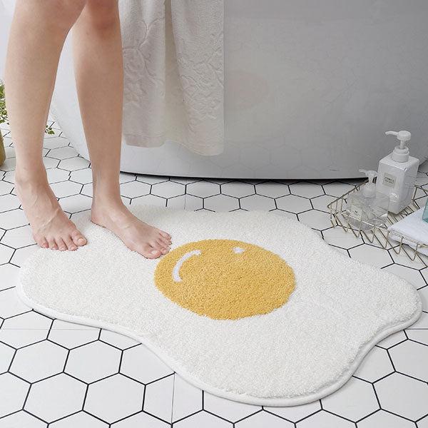 Fried Egg Shaped Rug | Luvikno