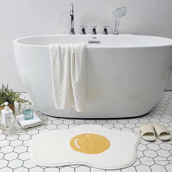 Fried Egg Shaped Rug | Luvikno