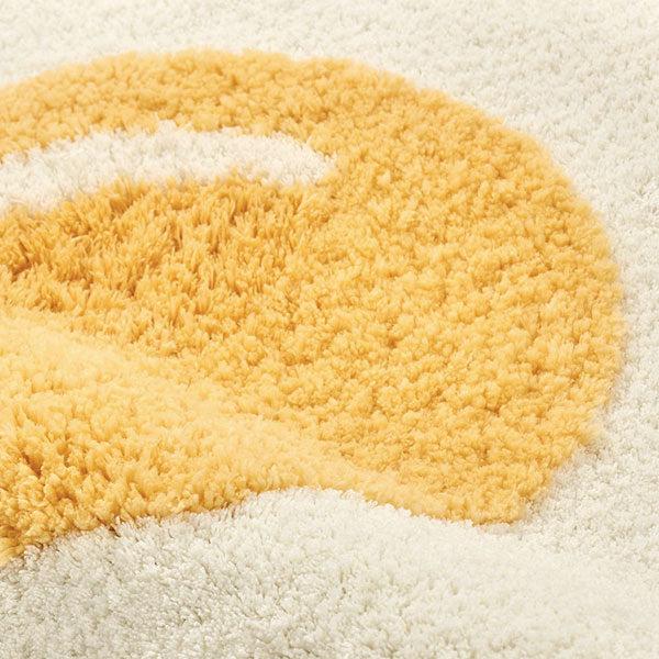 Fried Egg Shaped Rug | Luvikno