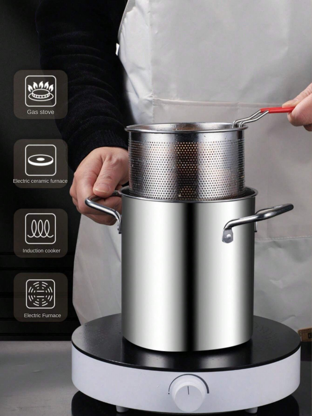 Friterer for sprø snacks med mindre olje | Luvikno