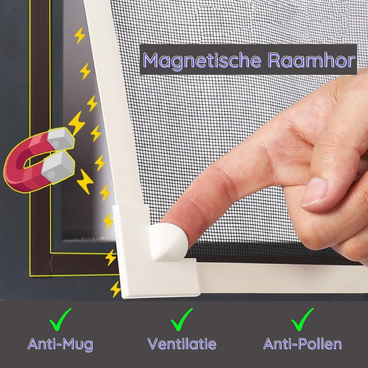 EasyFix WindowShield™ - Effektiv beskyttelse mot insekter og allergier Luvikno