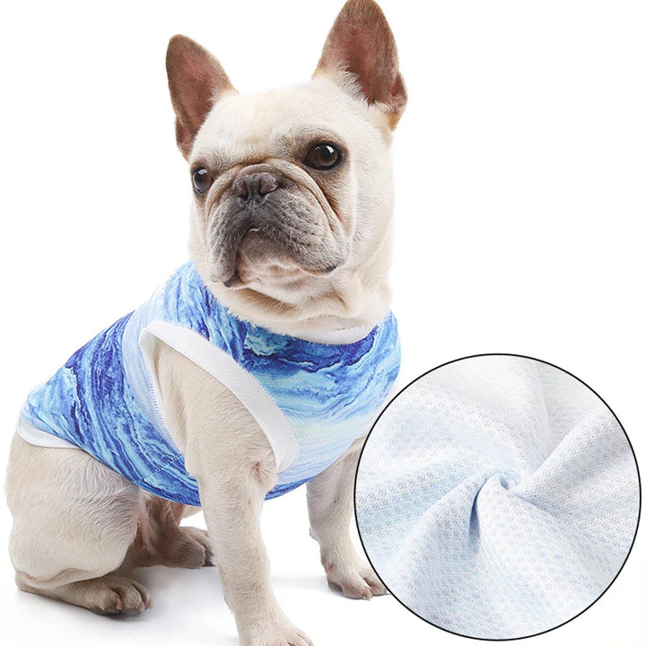FrostyPet Fransk Bulldog Sommer Kjølevest | Luvikno