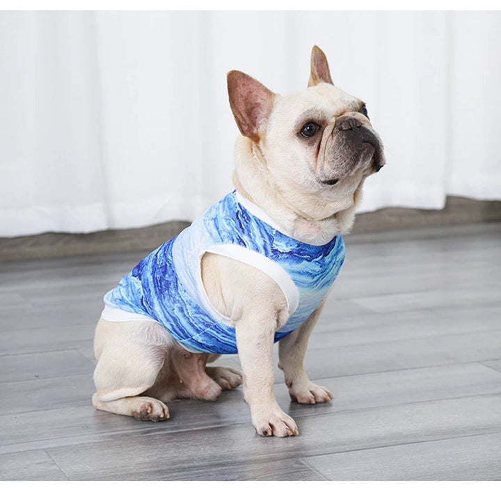 FrostyPet Fransk Bulldog Sommer Kjølevest | Luvikno