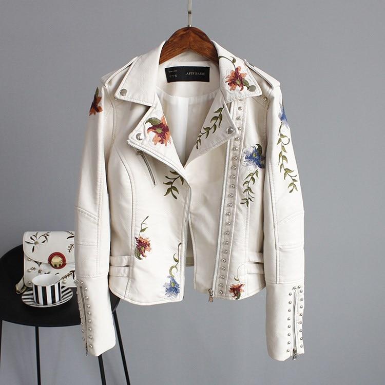 Luvik | Floral Nahkatakki