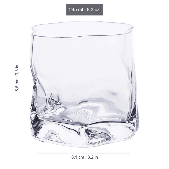 Fukisoku Whiskey Glass - Set of 2 | Luvikno