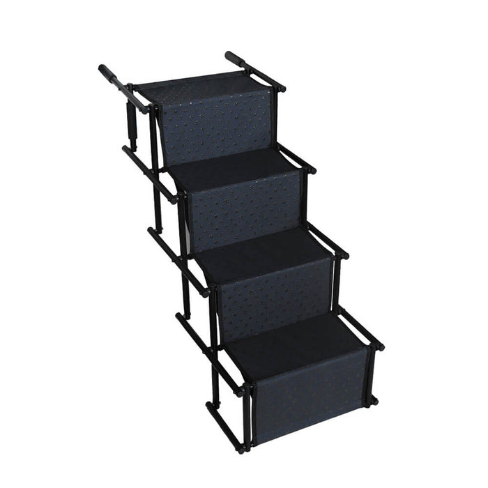 Folding Car Stair for Dogs | Safe Climbing for Puppies | Luvikno