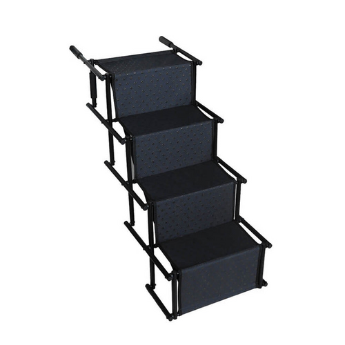 Folding Car Stair for Dogs | Safe Climbing for Puppies | Luvikno