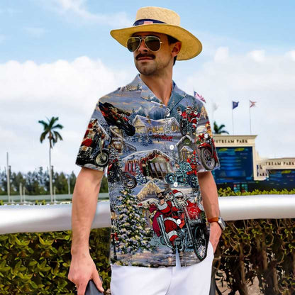 Luvik | Hauskaa joulupukin havaijipaitaa, ainutlaatuinen lahja jouluksi