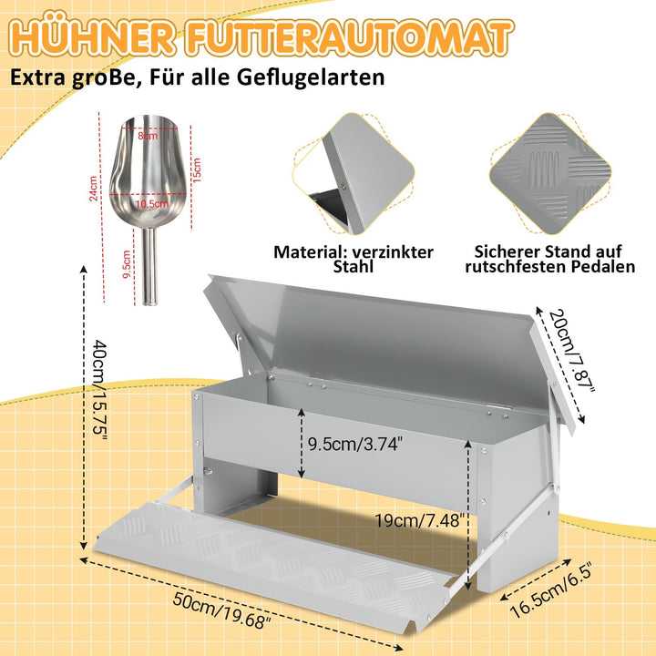 Fôr dispenser fôr med hansker 5kg | Luvikno