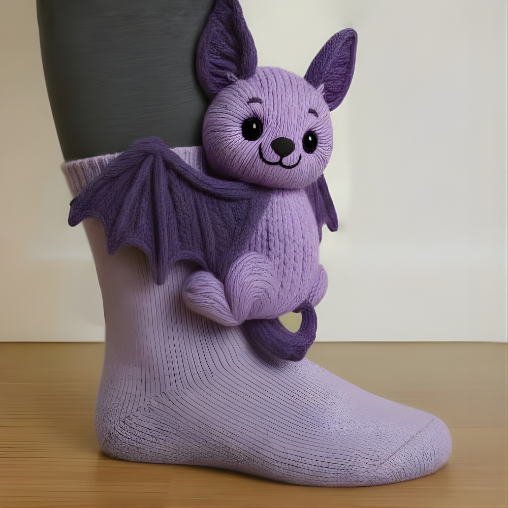 Luvikno | Fuzzy Animal Plush Sokker Damer Herrer Koselig Non Slip Varm Vinter