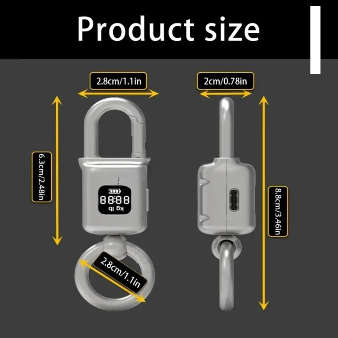 Pocket Size Keychain LCD Scale | Luvikno