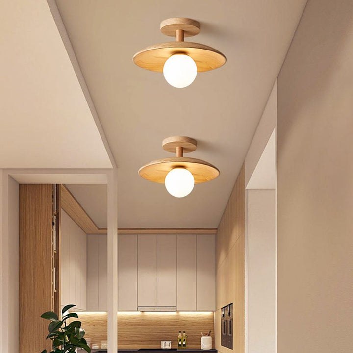 Stilig japansk taklampe - ZenGlow | Luvikno