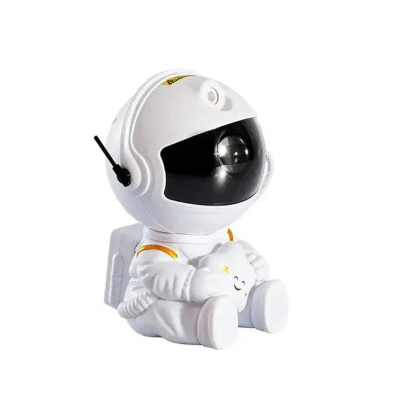 Galaxy Stjernesky Prosjektor Lampe - Astronaut LED Prosjektor Nattlys for Soverommet | Luvikno