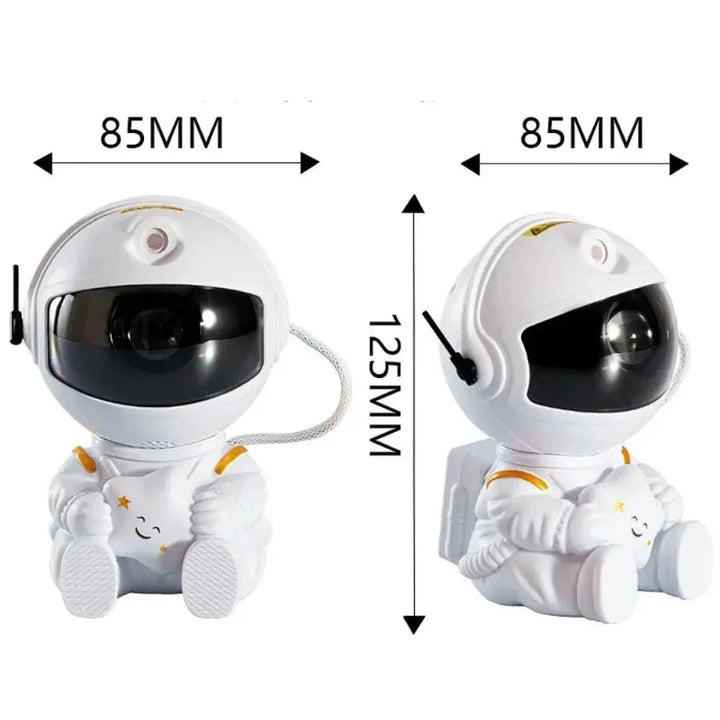 Galaxy Stjernesky Prosjektor Lampe - Astronaut LED Prosjektor Nattlys for Soverommet | Luvikno
