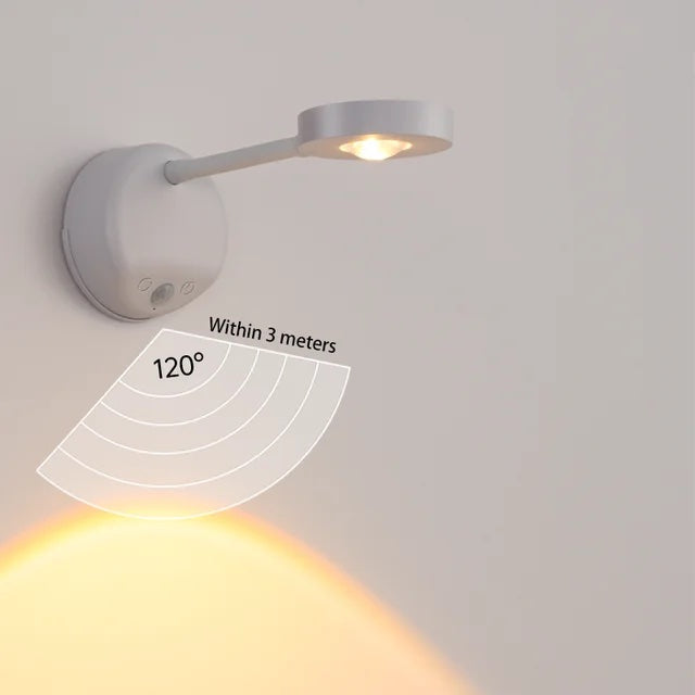 Luvikno | Gallery Light - Stilig trådløs oppladbar vegglampe