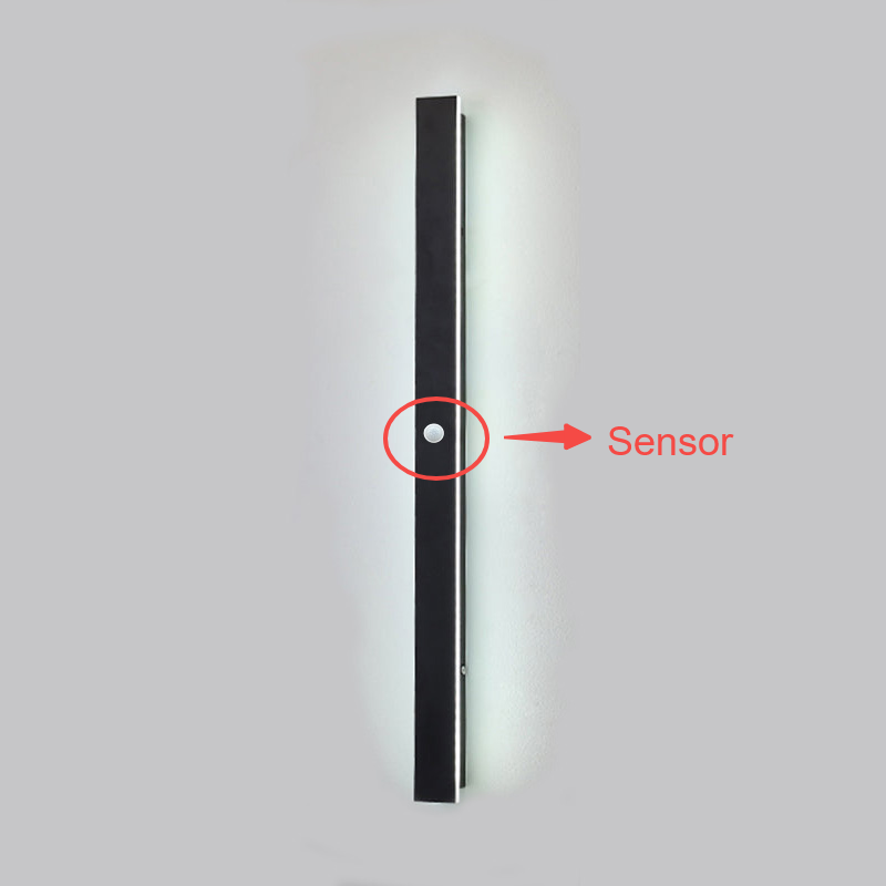 Zenith - Tight LED Vegglamper Svart Metall for Innendørs og Utendørs, Moderne Design for Hage og Hall | Luvikno