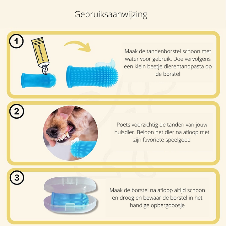 Sikker hunde tannpleie for hjemmet Luvikno