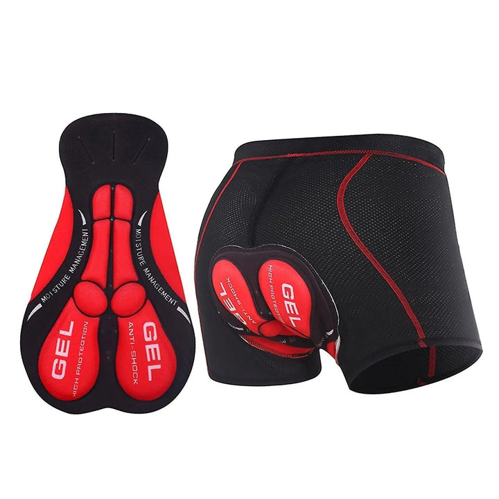 ComfortRide Gel-Sykkelshorts med 3D-Chamois for Lange Avstander | Luvikno