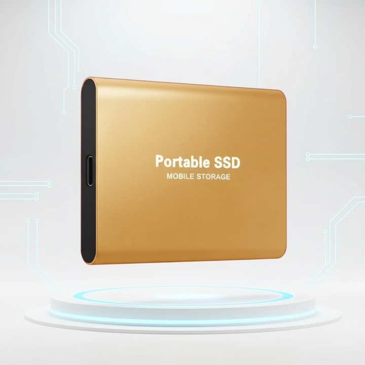 Luvikno | Ultra Rask Ekstern SSD – Bærbar Lagring USB 3.1 (Opptil 30 TB)