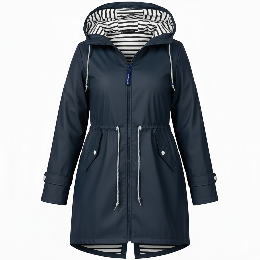 Naisille vedeneräpäivä takki – Suuret koot