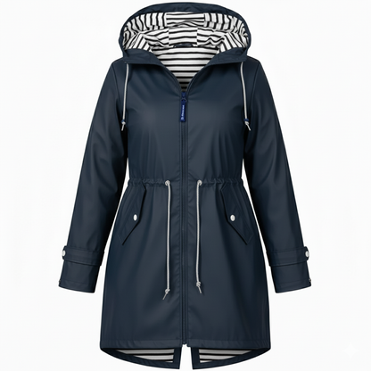 Naisille vedeneräpäivä takki – Suuret koot