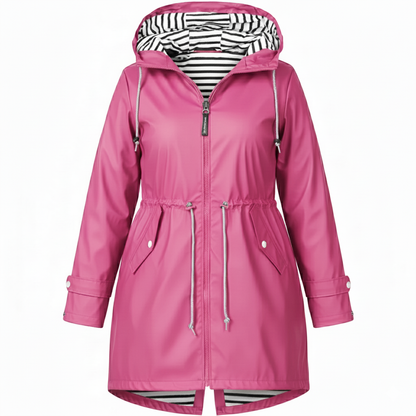 Naisille vedeneräpäivä takki – Suuret koot