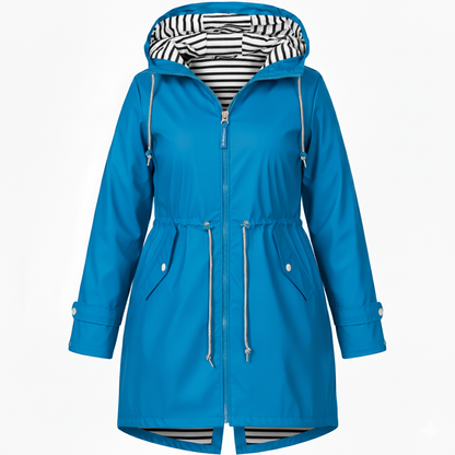 Naisille vedeneräpäivä takki – Suuret koot