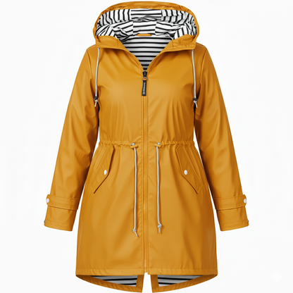 Naisille vedeneräpäivä takki – Suuret koot