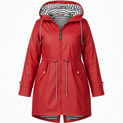 Naisille vedeneräpäivä takki – Suuret koot