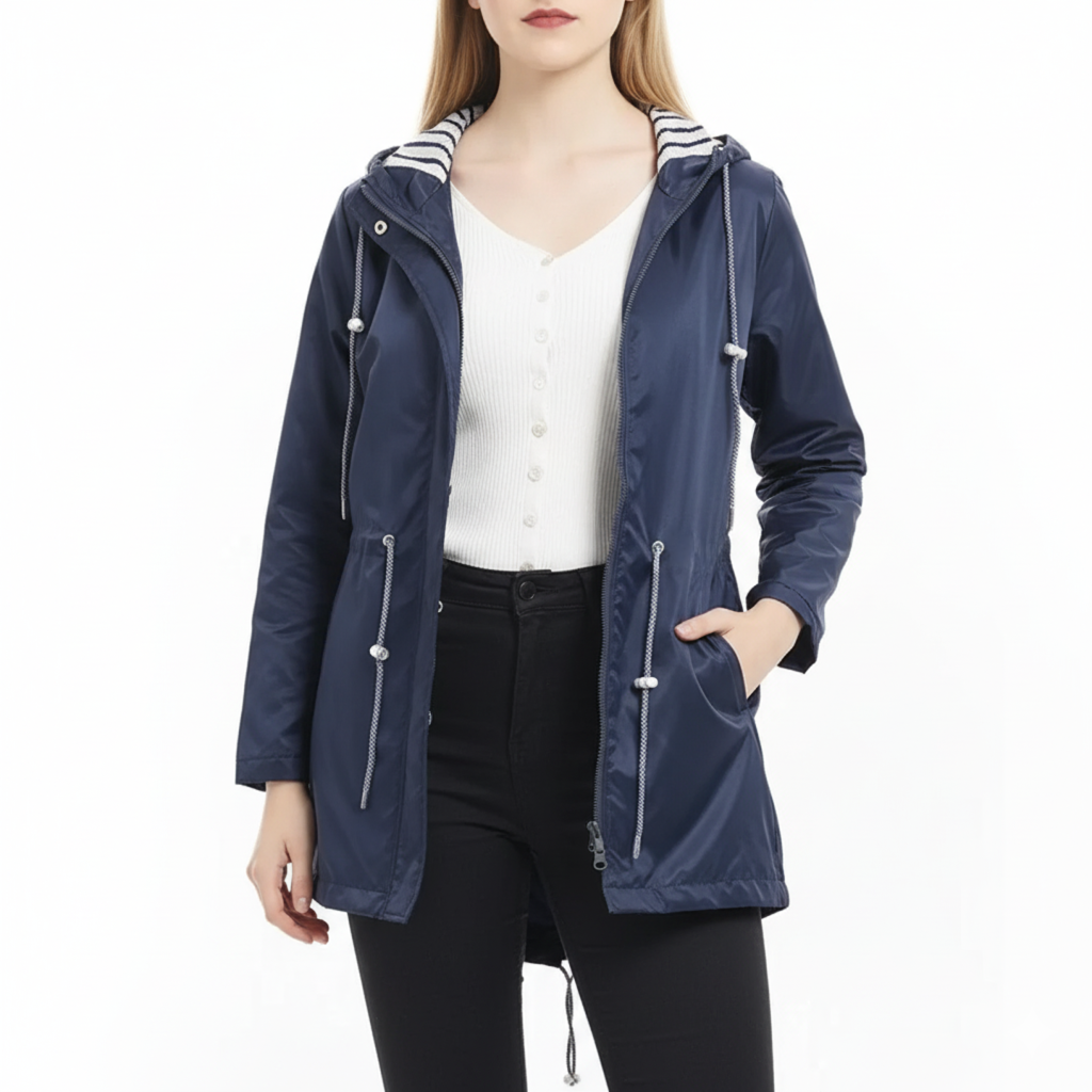 Naisille vedeneräpäivä takki – Suuret koot