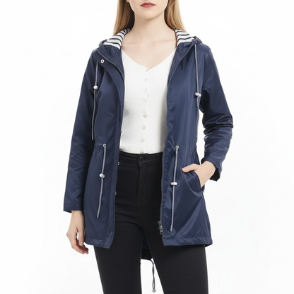 Naisille vedeneräpäivä takki – Suuret koot