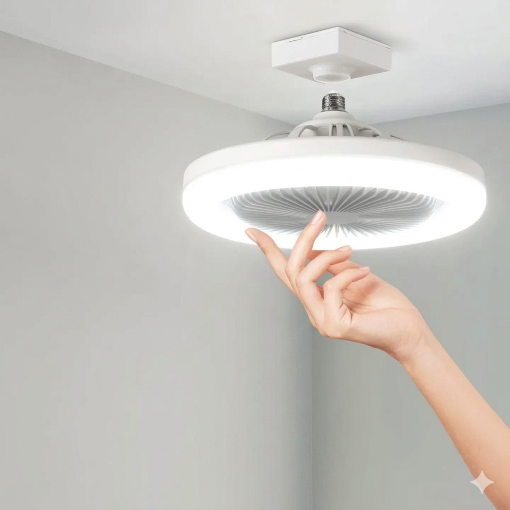 LED Takvifte for Skrueinstallasjon – Ingen Elektriker Nødvendig, Inkluderer Fjernkontroll | Luvikno