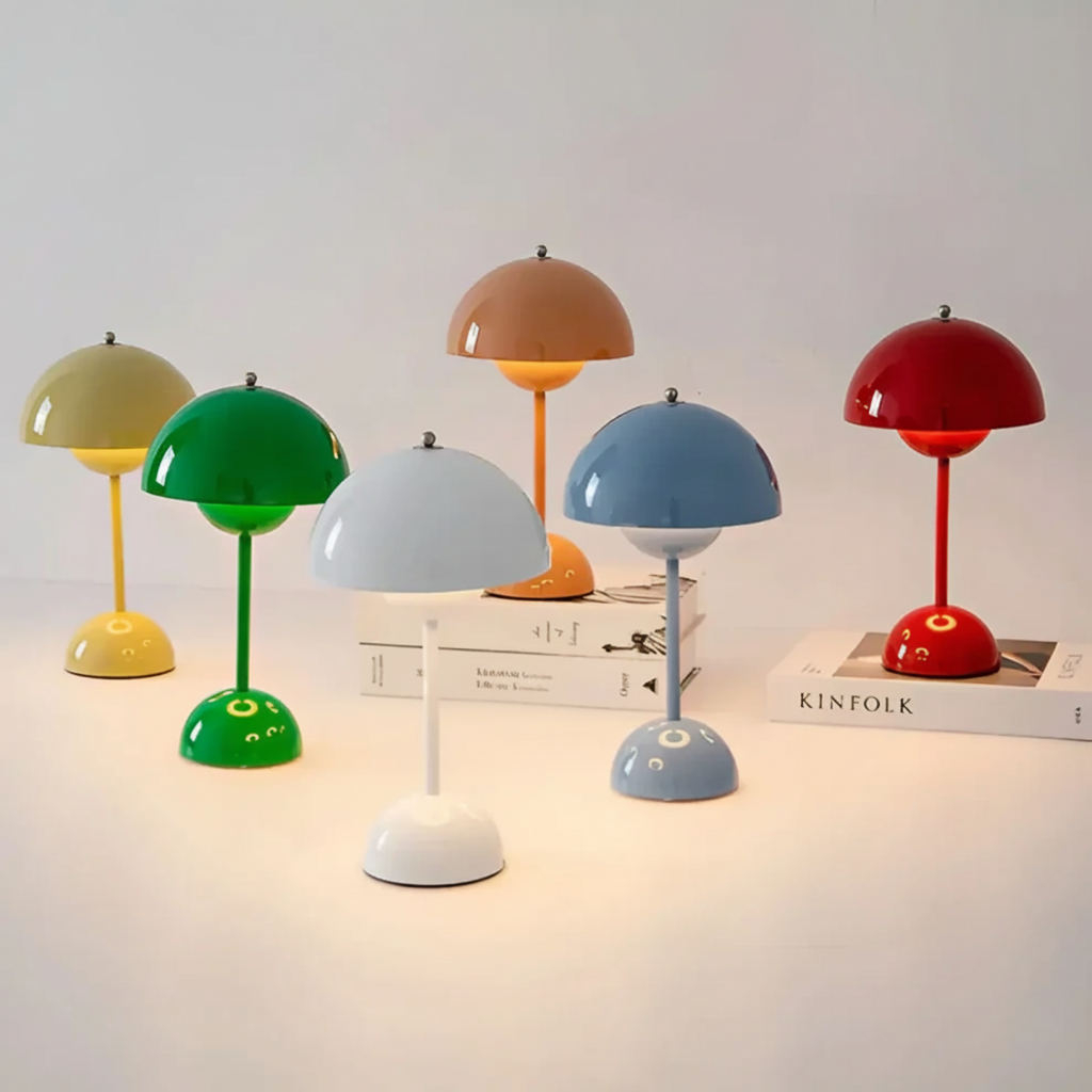 Luvikno | Frendorf NordicNest Skandinavisk Bordlampe Dimbar Moderne Nattlampe