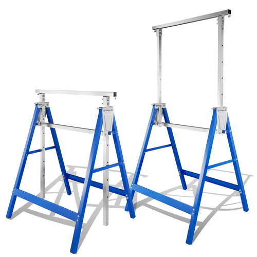 2x Stillstandere Folding Stands 7-fold høydejusterbare | Luvikno
