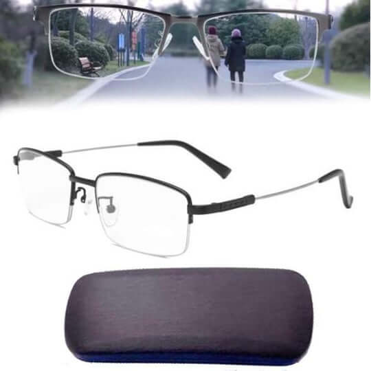 Progressive multifocal lesebriller med blålysfilter | Luvikno