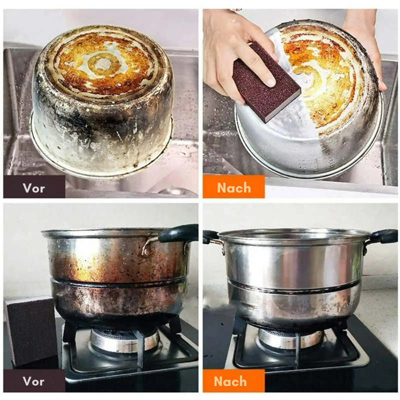 Carborundum Nano Skrubb Svamp Sett | Luvikno