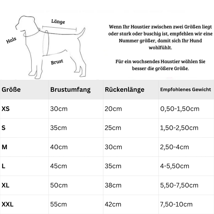 Hundekardigan laget av strikket varmt og stripet Luvikno
