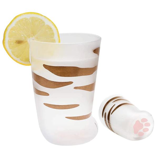 Glass Cat Paw Mug | Luvikno