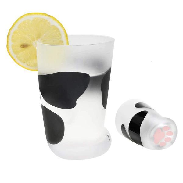 Glass Cat Paw Mug | Luvikno