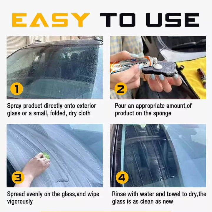 Glass Oil Film Removing Paste | Luvikno