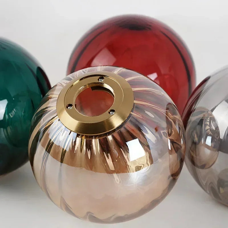 Luvikno | Modern Glass Ceiling Lamp with Integrated LED Lighting