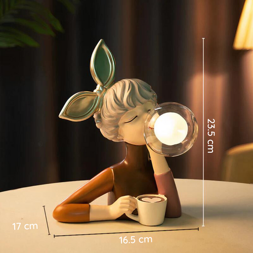 Luvikno | GlowGum Unik Bordlampe for Koselig Atmosfære