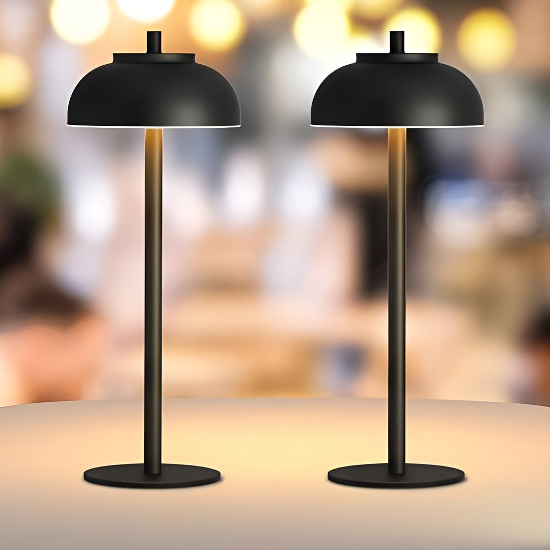 Luvikno | Stilfullt Oppladbart Bordlampe med Dimbar LED - Tre Lysmodus og USB