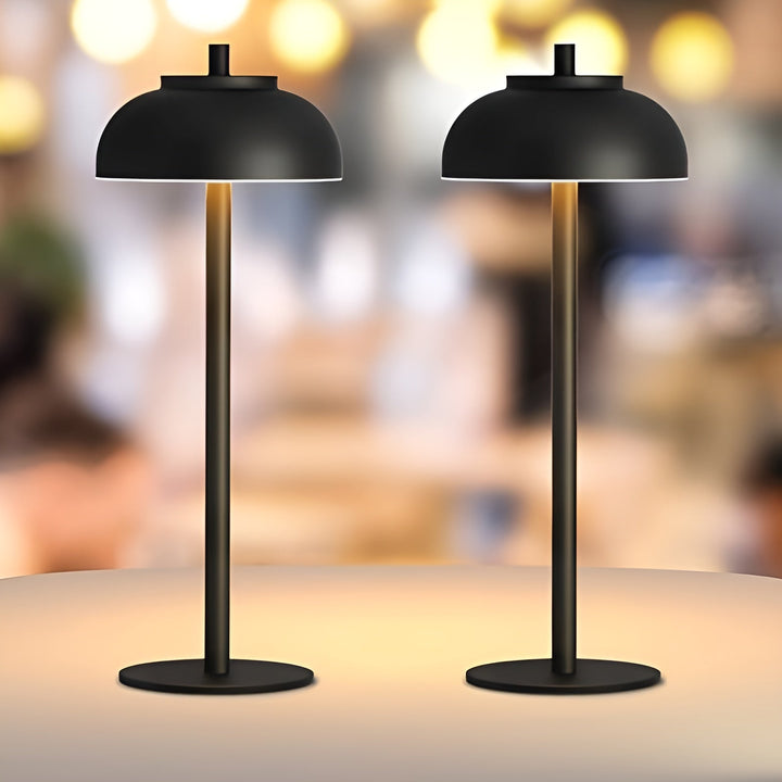 Luvikno | Stilfullt Oppladbart Bordlampe med Dimbar LED - Tre Lysmodus og USB