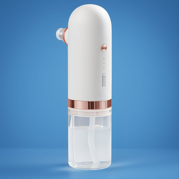 GlowPure | Hydra Dermabrasion Enhet – Dyp Pore Rensing – Skånsom Vannbasert Peeling – Hjemmebehandling for Sensitiv Hud Luvikno