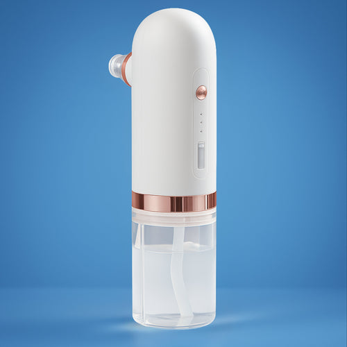 GlowPure | Hydra Dermabrasion Enhet – Dyp Pore Rensing – Skånsom Vannbasert Peeling – Hjemmebehandling for Sensitiv Hud Luvikno