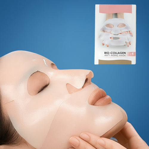 GlowRevive | Kollagen Arkmaske – Hydrerende Nattbehandling – Hydrogel – Anti-Aldring Hudpleie Luvikno